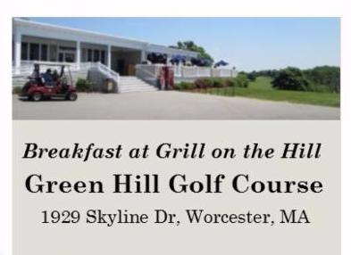 Breakfast at grill on the hill