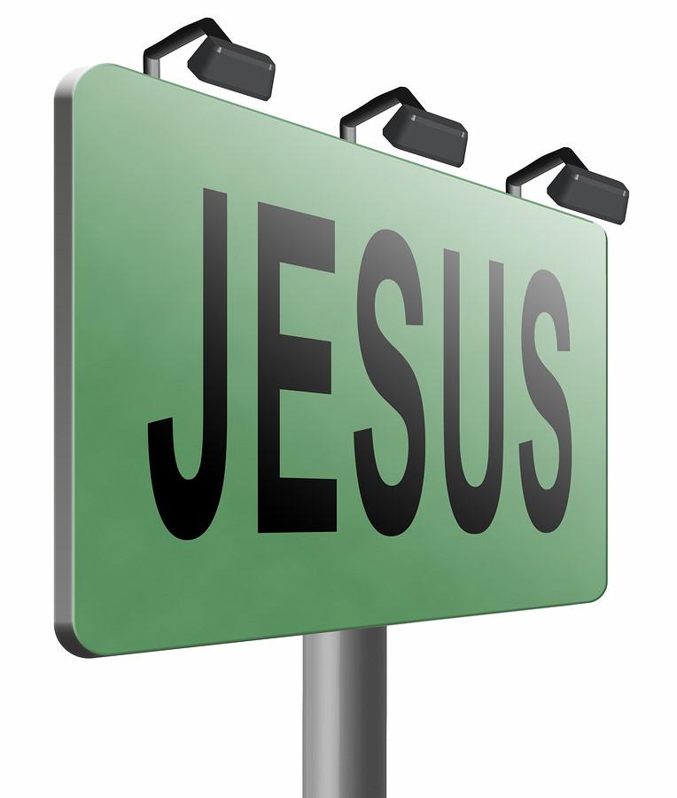 Jesus billboard